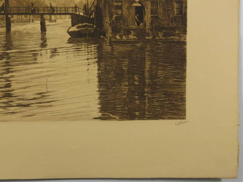 Willem Witsen: Ets, Uilenburg II (groot) kopen? Bied vanaf 375!