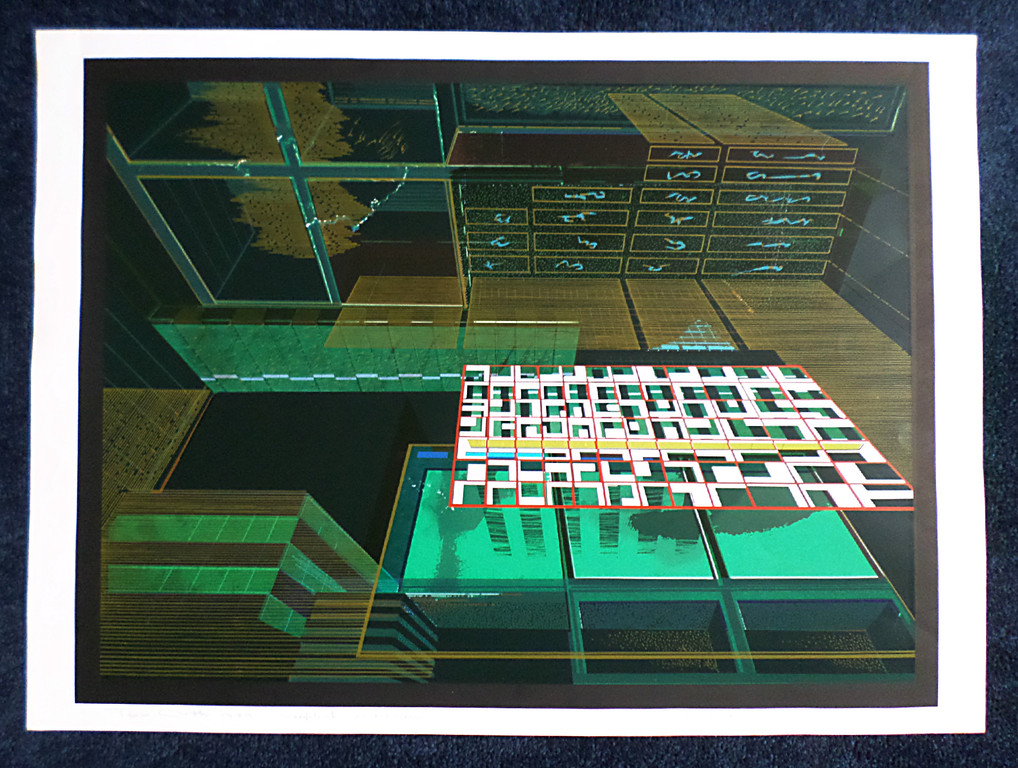 Ton Orth - Tijd Ruimte, 25 kleuren zeefdruk kopen? Bied vanaf 40!