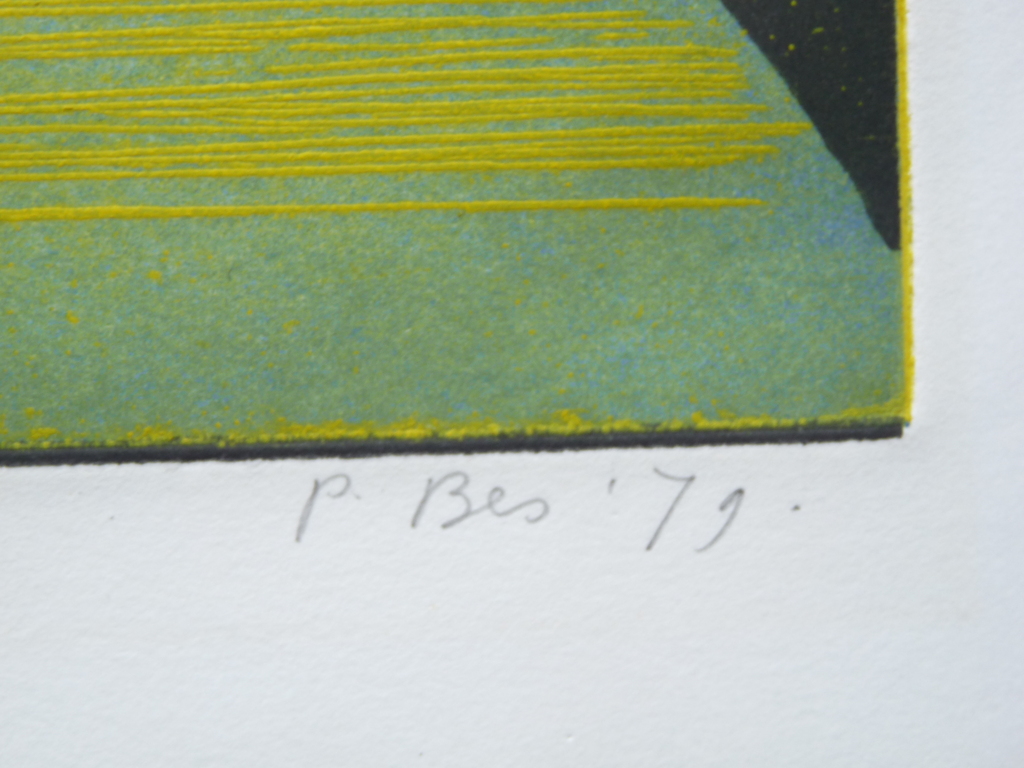 PETER BES  ZEEFDRUK  "WANDELAAR" uit 1979 kopen? Bied vanaf 45!