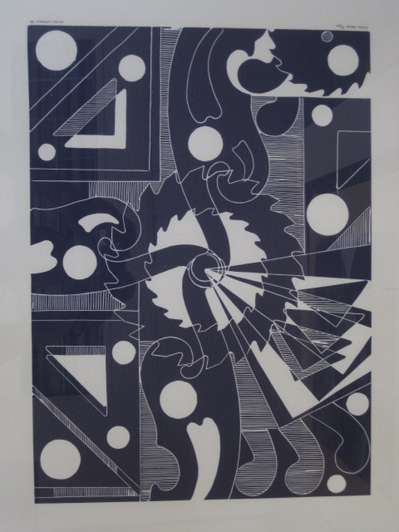 Fundamentele Kunst van Guido Lippens (1939-)  - Grote gesigneerde Litho 19/25 kopen? Bied vanaf 1!