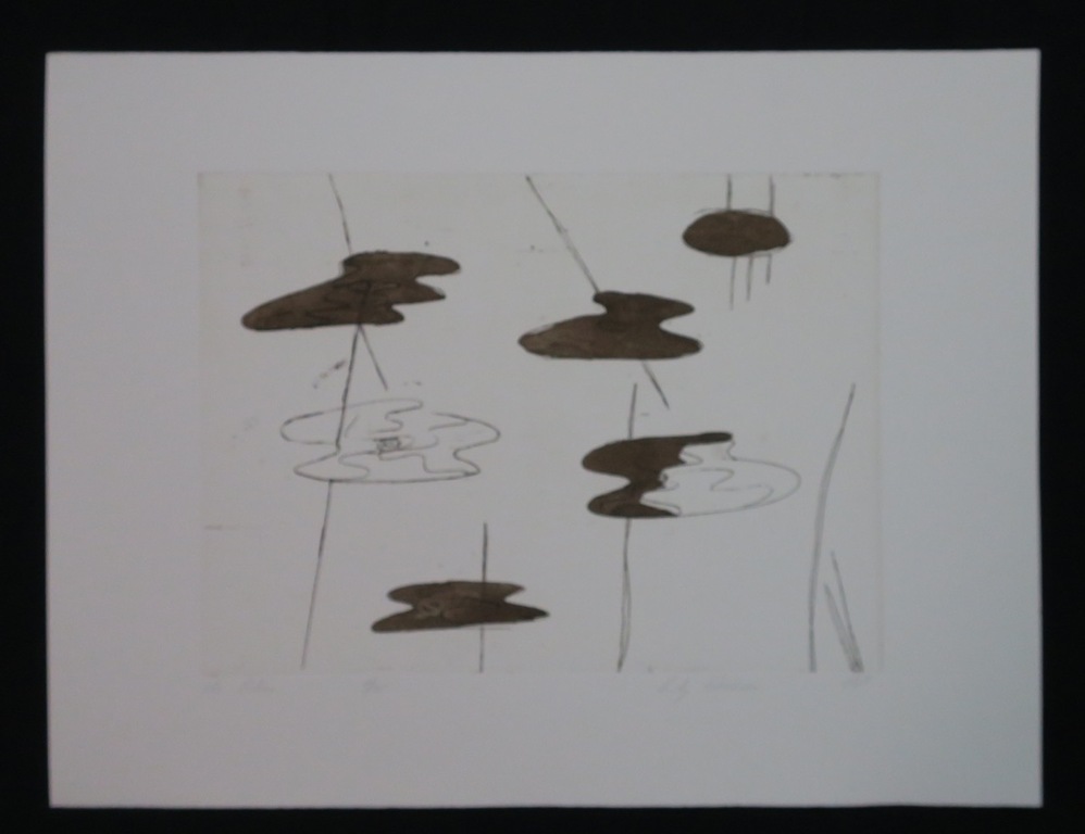 Lot met 15 etsen van Lily Derksen: Lilies kopen? Bied vanaf 1!