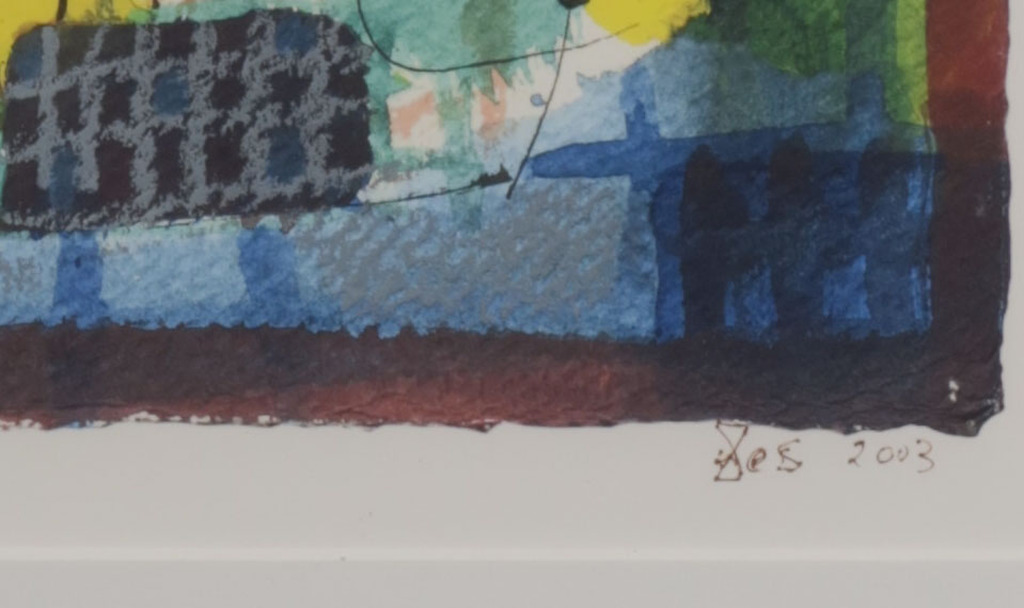 Anna Mes: Giclee, Compositie II - Ingelijst kopen? Bied vanaf 1!