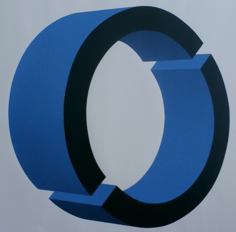 Yvonne Kracht - Litho - Abstracte compositie kopen? Bied vanaf 50!