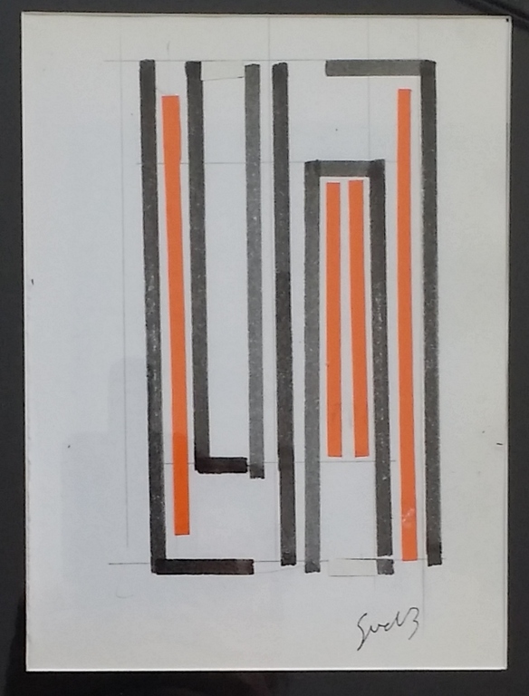 Siep van den BERG - collage op papier - gesigneerd kopen? Bied vanaf 135!