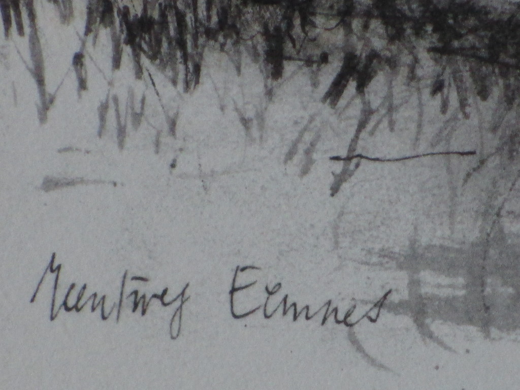 Piet Klaasse, Meentweg Eemnes, Litho kopen? Bied vanaf 1!