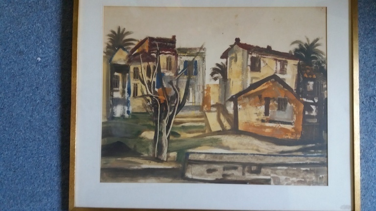 Stadszicht 1959 45cm x 55cm kopen? Bied vanaf 500!