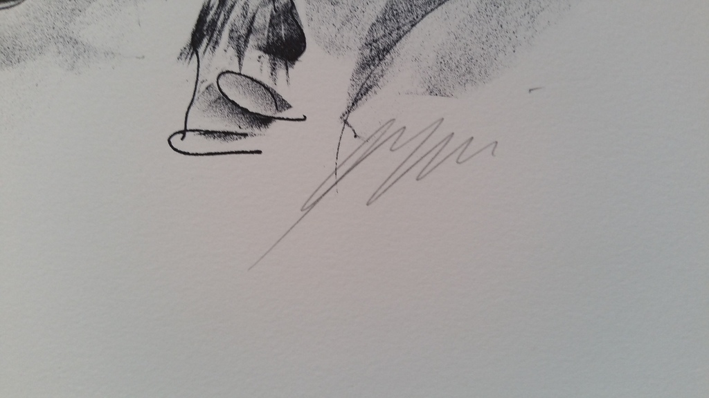 Hans Erni Lithografie, Europa en de Stier. kopen? Bied vanaf 10!