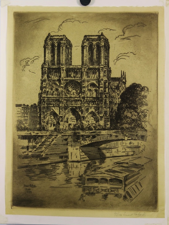 Ernest Laborde: Ets, Cathedrale Notre-Dame de Paris kopen? Bied vanaf 1!