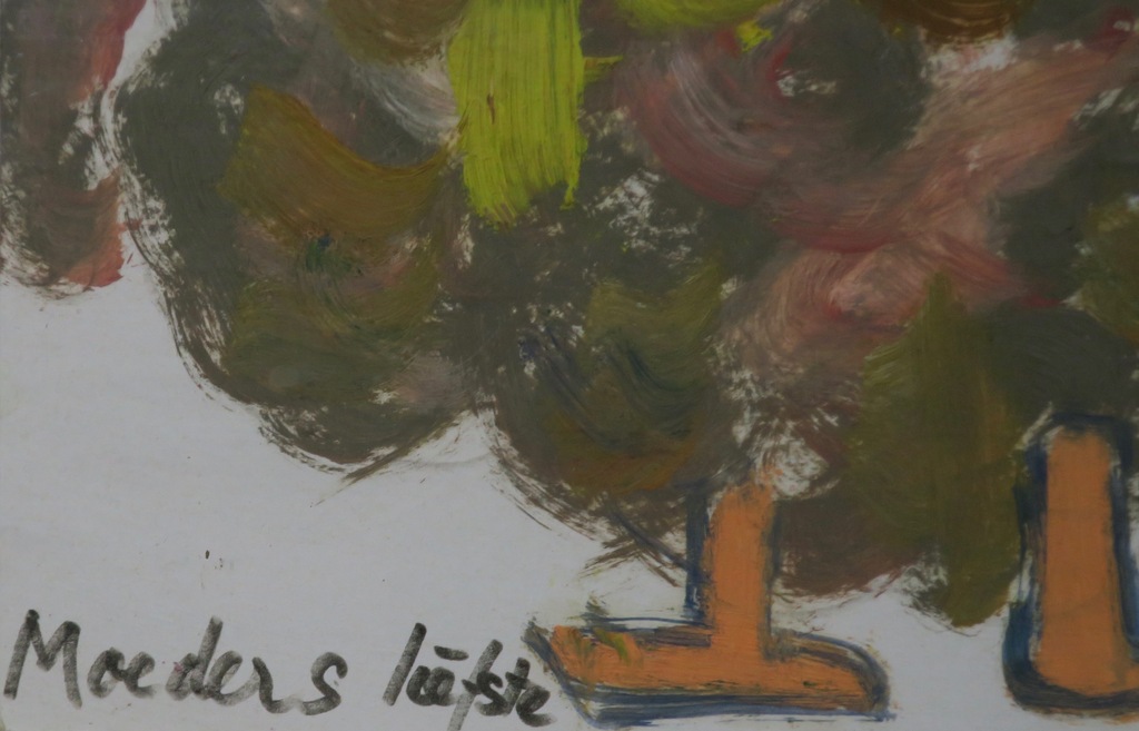 Meertje Kaal: Acryl op papier, Moeders liefste, ruigpotige sexy schaap-Ingelijst kopen? Bied vanaf 1!