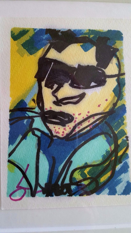 Herman Brood, stifttekening kopen? Bied vanaf 150!