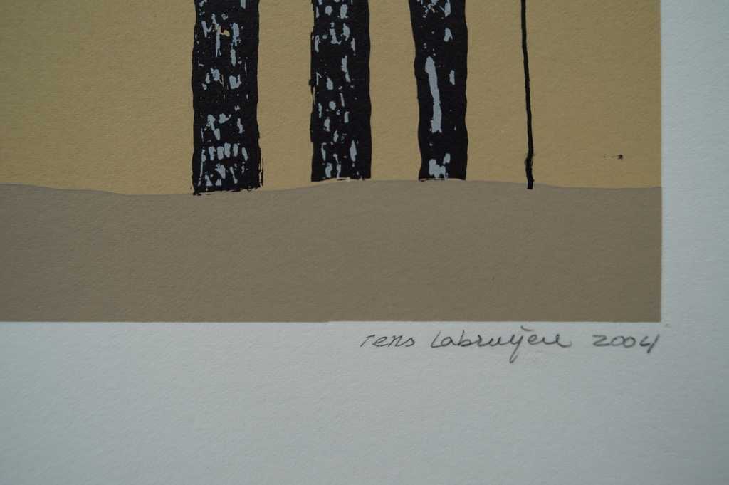 Rens Labruyère - gesigneerde zeefdruk - 2004 - 10 ex.  kopen? Bied vanaf 1!