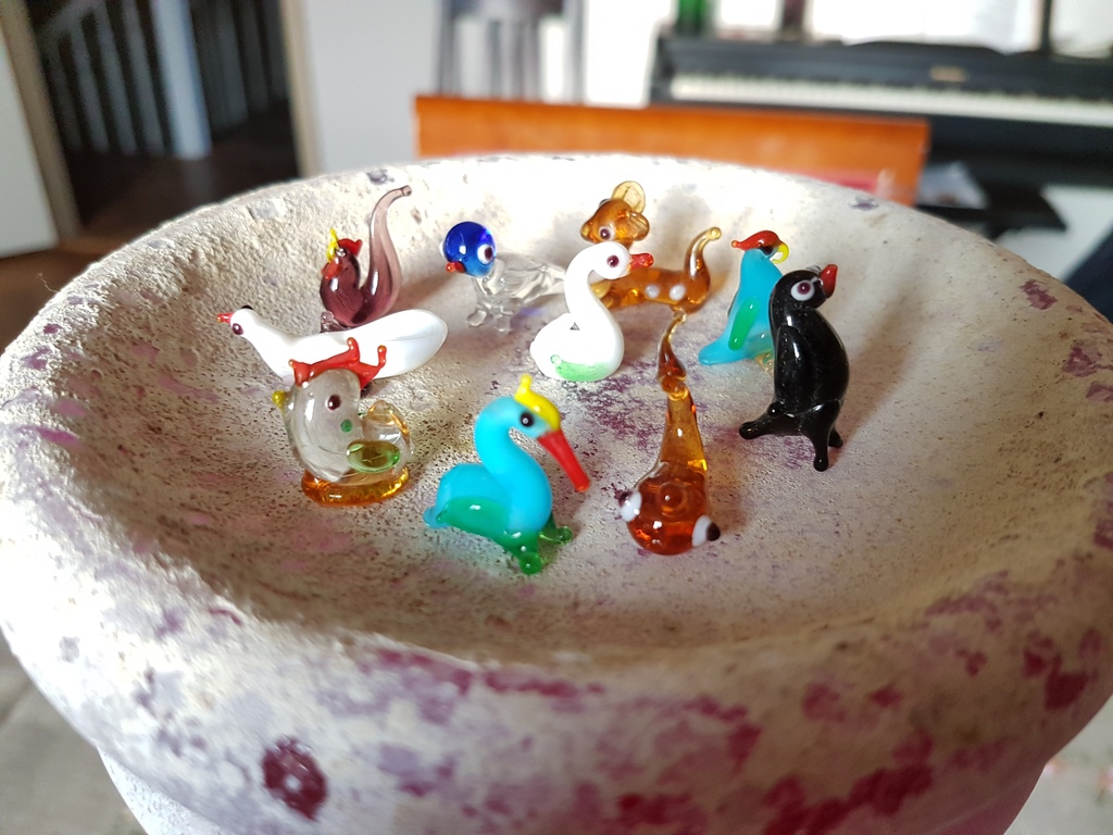 Murano zoo miniature glas anno 1945/50 set van  10 pz kopen? Bied vanaf 1!