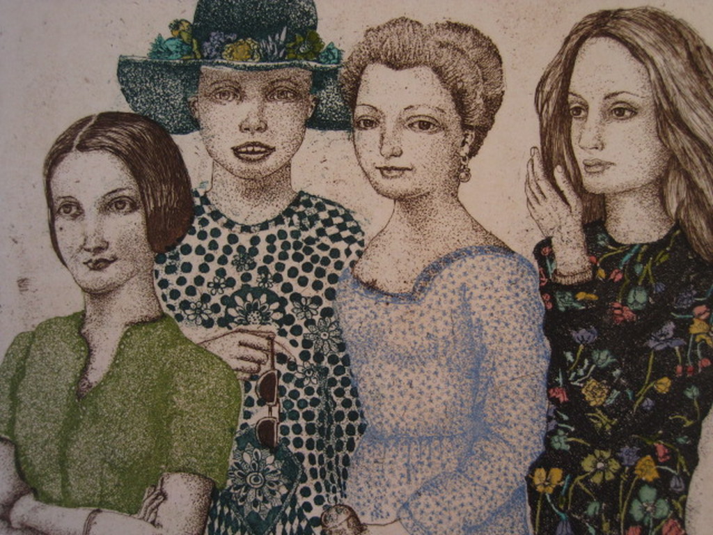 Bijzondere  uitgave "Een week in 8 Etsen" van Carla Kleekamp (1937) gesigneerd  kopen? Bied vanaf 1!