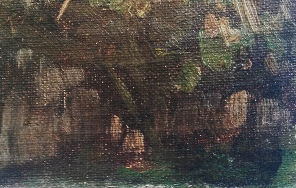 E.R.D. Schaap (1862-1939) - October Landschap - marouflé - gesigneerd  kopen? Bied vanaf 95!