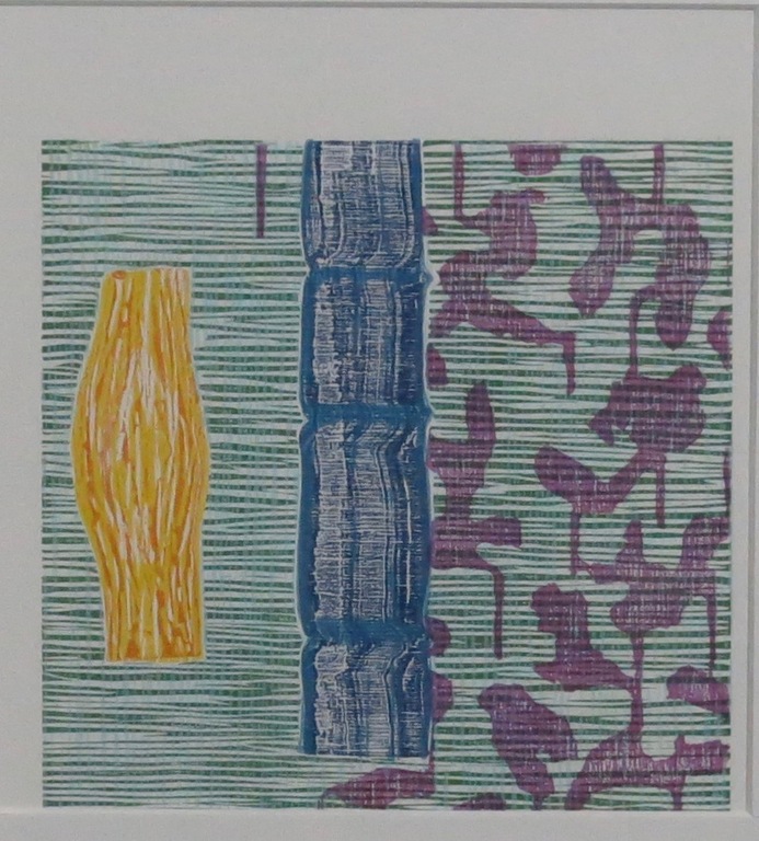 Kees Slegt: Houtsnede, Zonder titel - Ingelijst kopen? Bied vanaf 20!