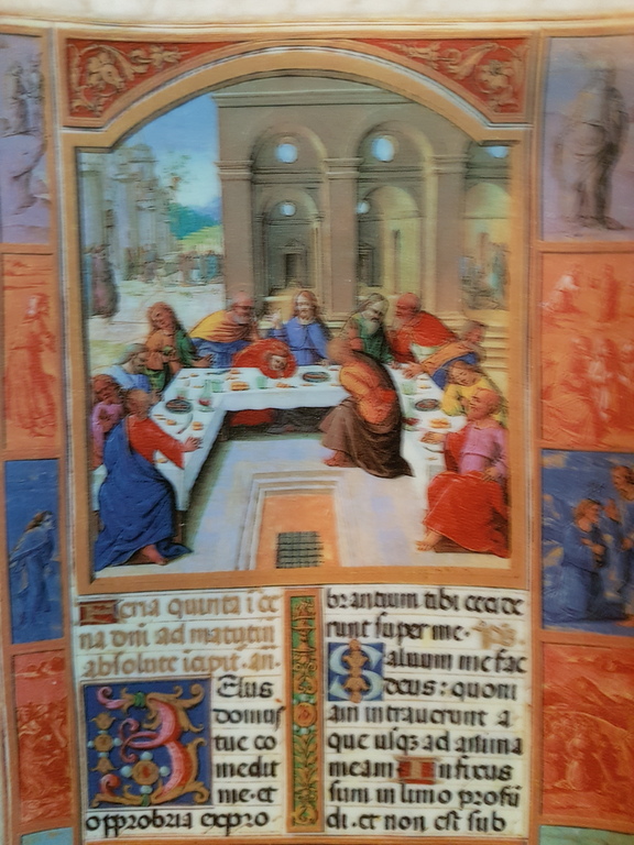 Porseleinen bord met de hand beschilderd-I Tesori del Vaticano-Ultima Cena kopen? Bied vanaf 1!