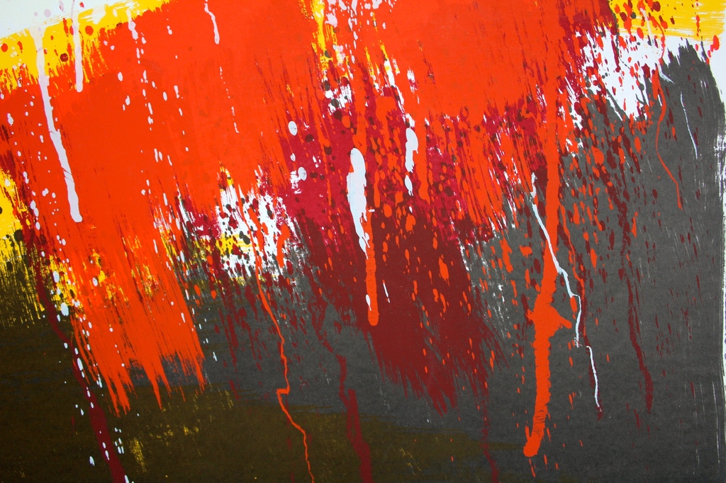 JOHANN VAN DEN NOORT, Sunset at Atlantic 1990, zeefdruk. kopen? Bied vanaf 40!