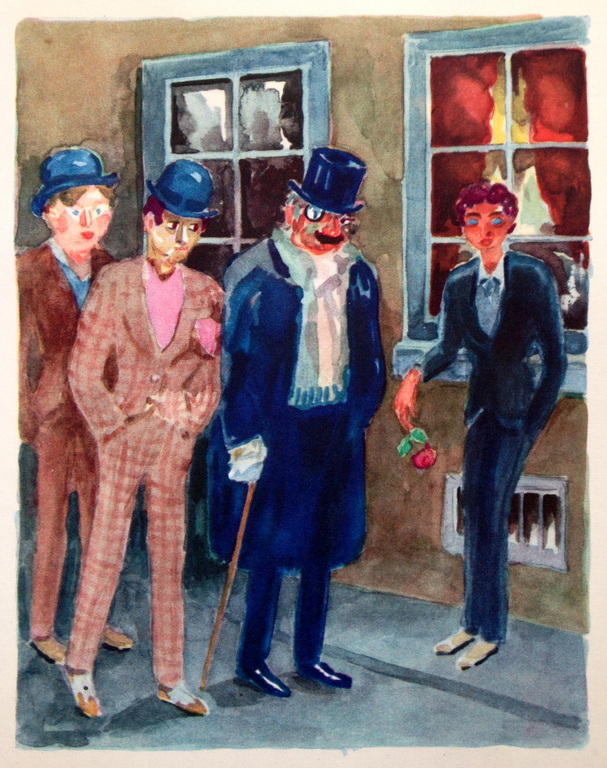 Kees van Dongen, Grafisch werk uit 1947 Incl.certificaat, "Déchéance de Charlus" kopen? Bied vanaf 1!