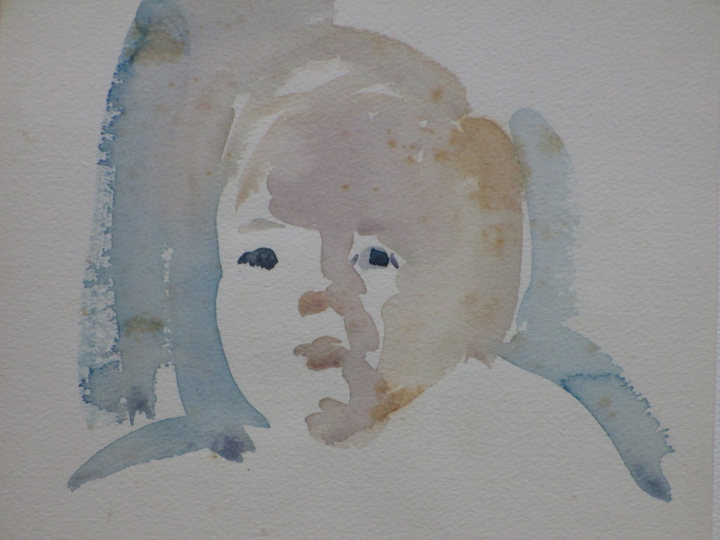 Hannie Bouman, Kinderportretten, 6 Aquarellen kopen? Bied vanaf 1!