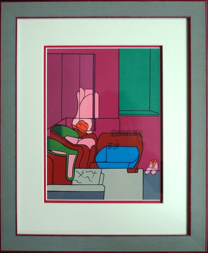 2 prachtig ingelijste litho's Valerio Adami  kopen? Bied vanaf 125!