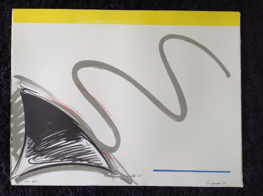 Peter van Drumpt: 4 gesigneerde litho 's : Landinwaarts kopen? Bied vanaf 300!