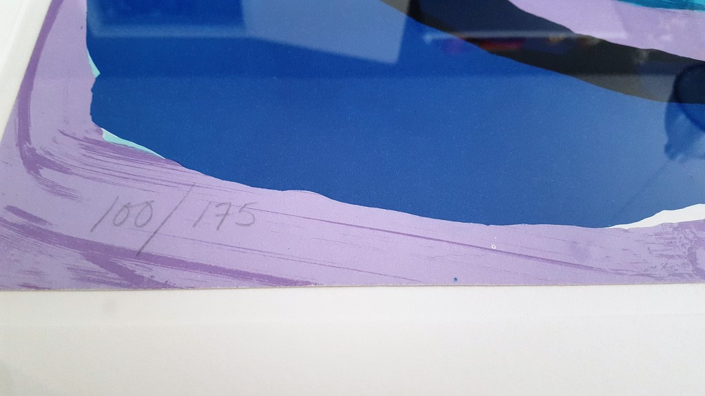  Another blue head again - oplage 175 ex. - Prachtig ingelijst kopen? Bied vanaf 450!