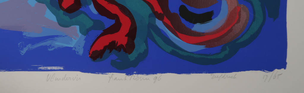 Frank Rosen: Zeefdruk, Vlindervis kopen? Bied vanaf 1!