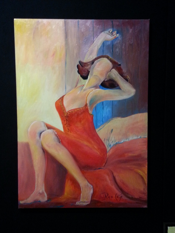 Olga Colje, origineel olieverf op linnen kopen? Bied vanaf 150!