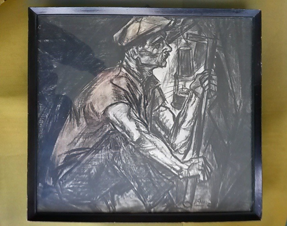 Jan Toorop, De Mijnwerker 1915 kopen? Bied vanaf 35!