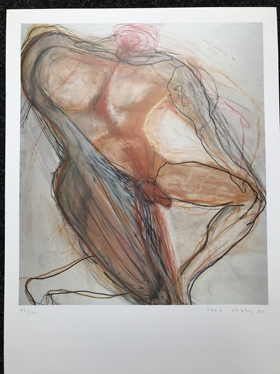 HANS ABBING 1 originele zeefdruk voor t AIDS Fonds 1990 kopen? Bied vanaf 1!