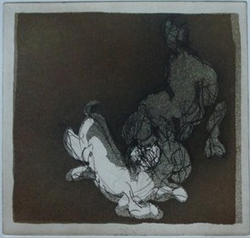 Constant : deux chiens (schitterende aquatint) kopen? Bied vanaf 200!