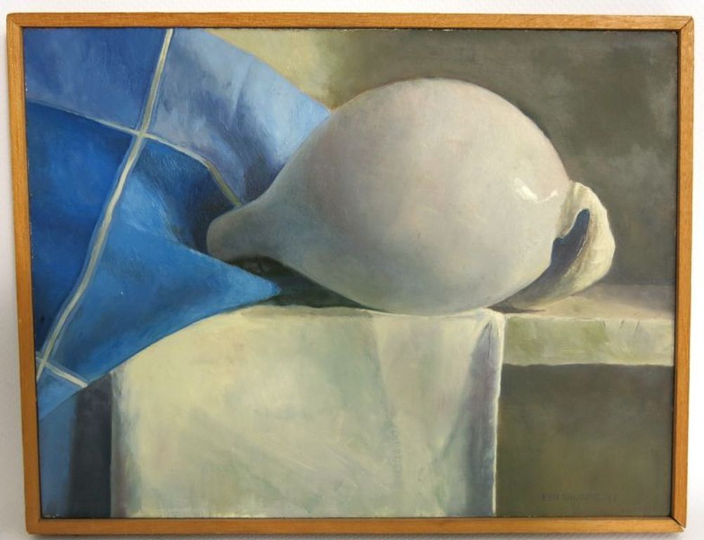 Ben Snijders, olieverf op paneel: Stilleven, schelp op doek kopen? Bied vanaf 100!