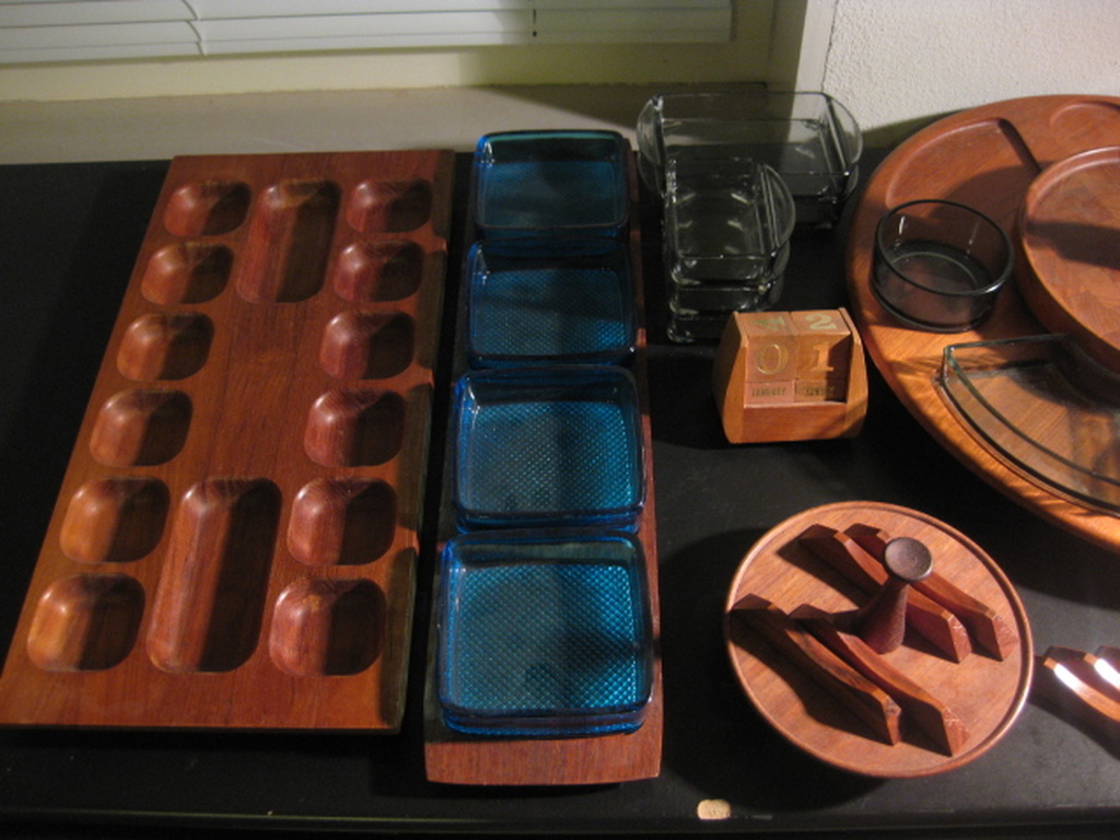 Groot lot jaren 50 en 60 teak Scandinavisch design - Digsmed Denmark  kopen? Bied vanaf 1!