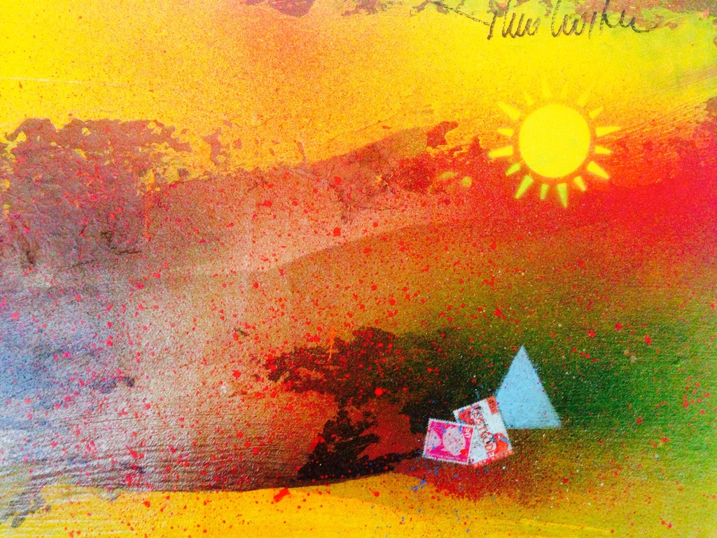 Theo koster , gemengde techniek, sunshine. kopen? Bied vanaf 1!