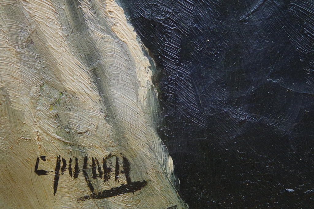 Christiaan Gerrit Polder (1897-1981) - olieverf op doek - mannenportret kopen? Bied vanaf 80!