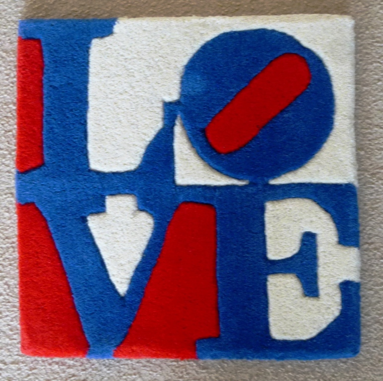 Robert Indiana, tapijt: Czech love, 2006 kopen? Bied vanaf 60!