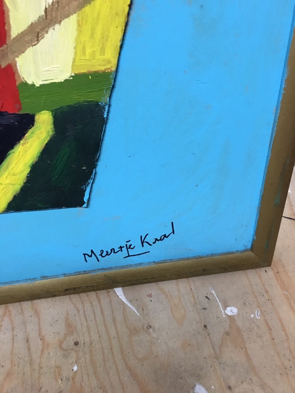 zeer groot werk van Meertje Kaal (gemengde techniek) kopen? Bied vanaf 100!