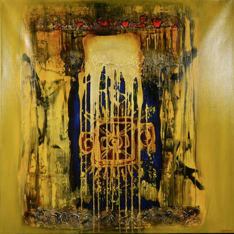 Hans Vanhorck: Acryl op doek, De avondster (Groot) verkocht voor € 950!