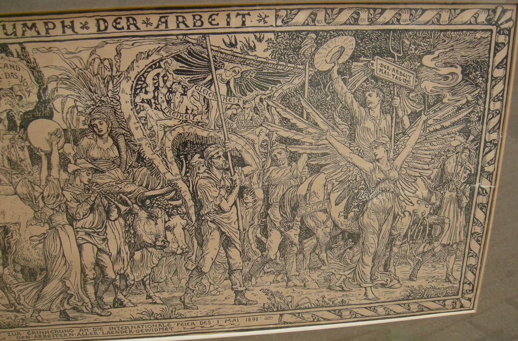 Heinrich Scheu (houtsnijder) Walter Crane (tekenaar): Triumpf der Arbeid, 1891 kopen? Bied vanaf 1!