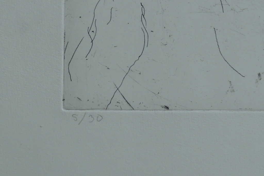 René van Tol - gesigneerde ets - 30 ex. kopen? Bied vanaf 1!