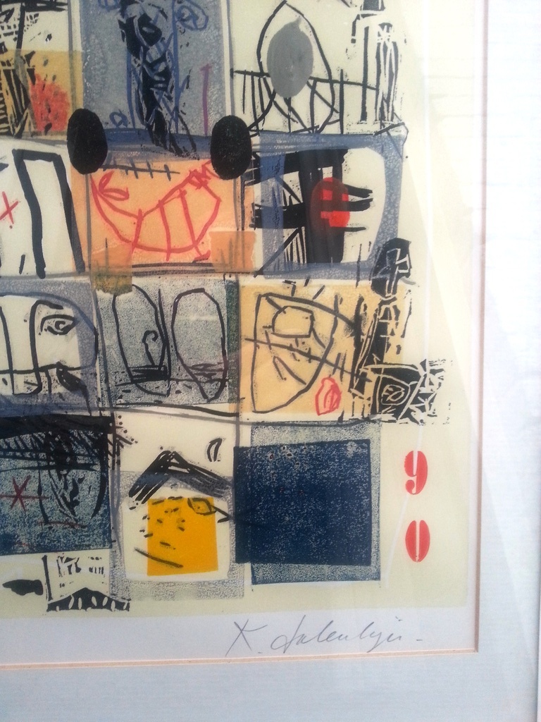 KEES SALENTIJN Zeefdruk Handgesigneerd en Genummerd 9/33. kopen? Bied vanaf 120!