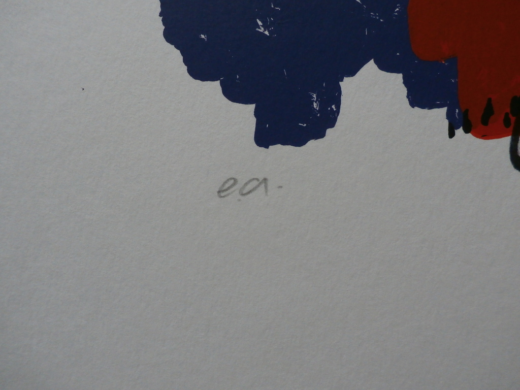 Herman Brood - zeefdruk: Brasil God kopen? Bied vanaf 110!