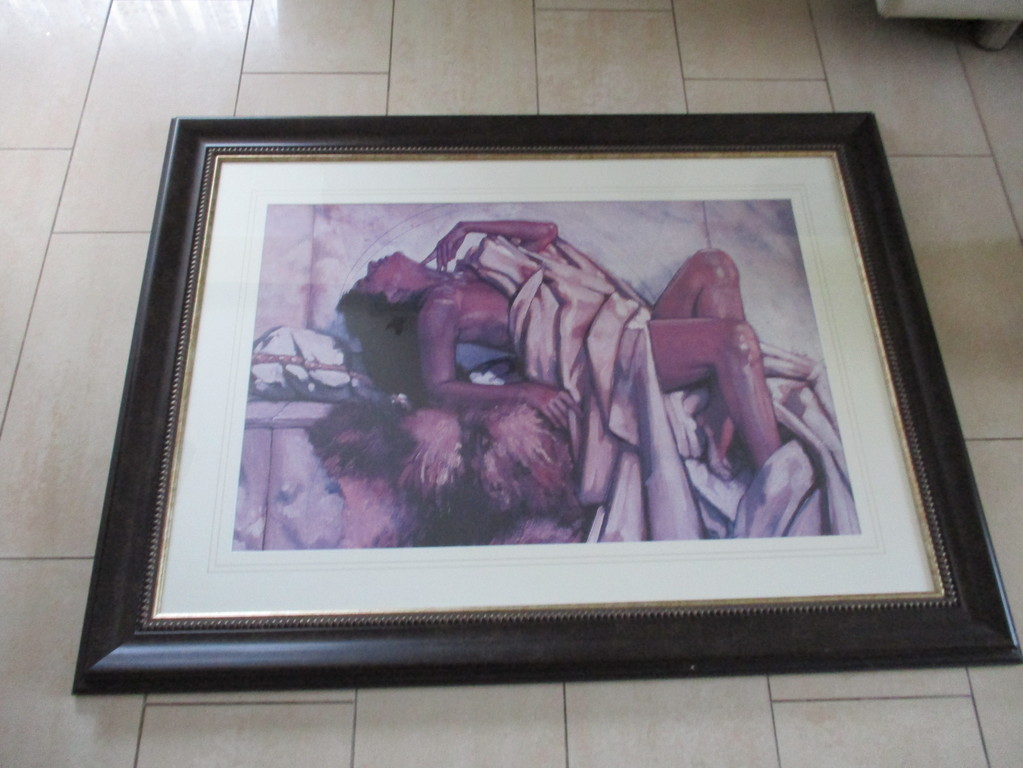 Nico Vrielink , grafiek ingelijst , 135 x 105 cm  kopen? Bied vanaf 75!