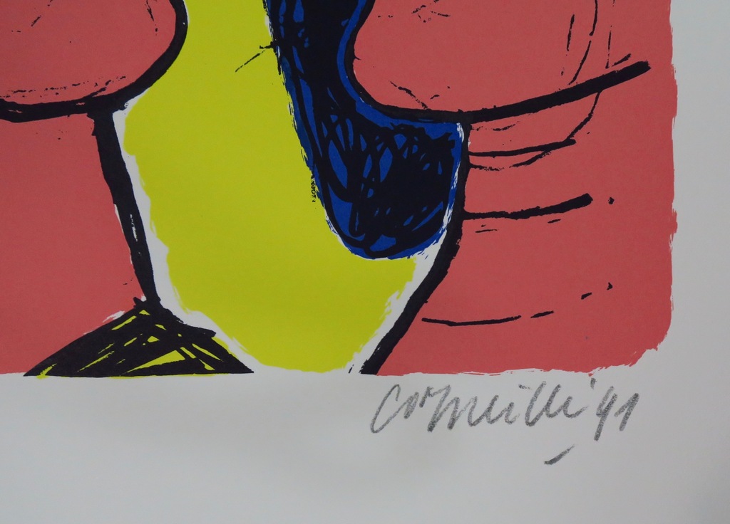 Corneille: Portfolio met 4 zeefdrukken, Quatre petites scenes d'ete kopen? Bied vanaf 280!