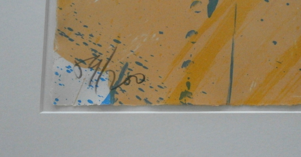 Jan Cremer - ingelijste zeefdruk: Karpaten - 1989 kopen? Bied vanaf 225!