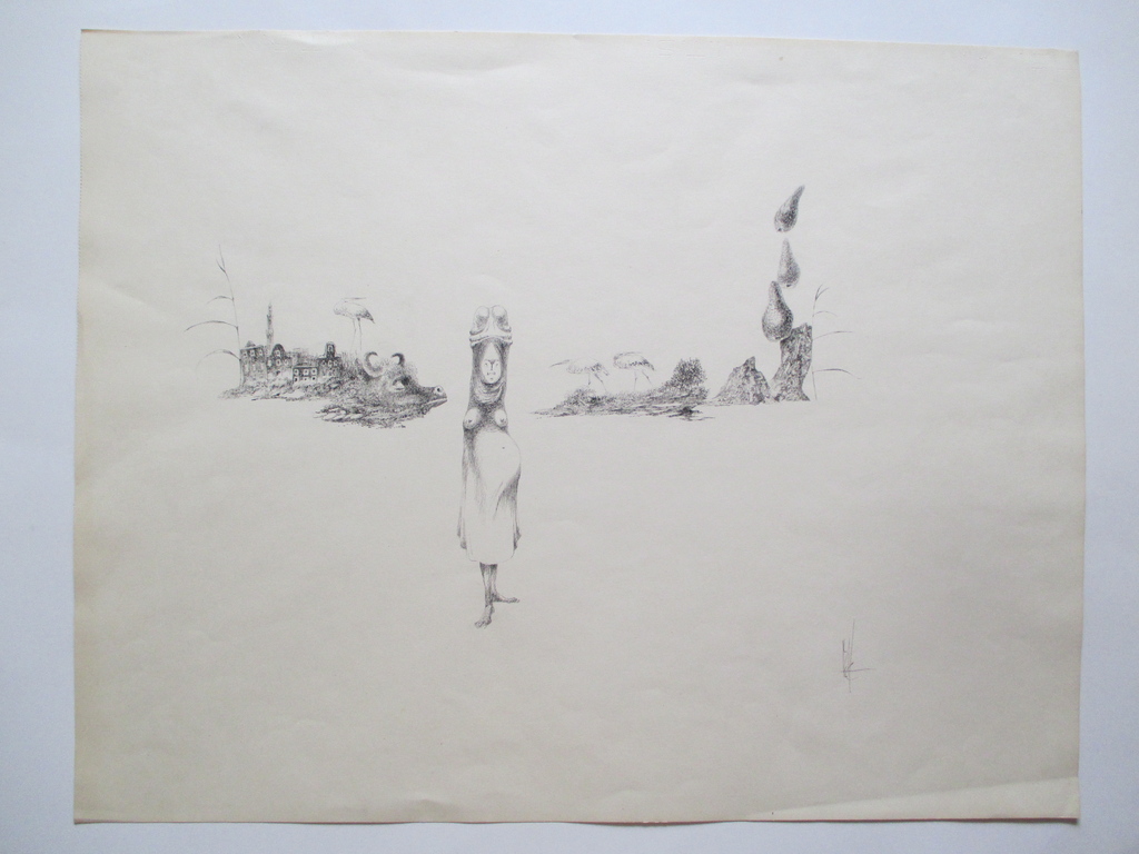 Melle Oldeboerrigter, litho kopen? Bied vanaf 40!