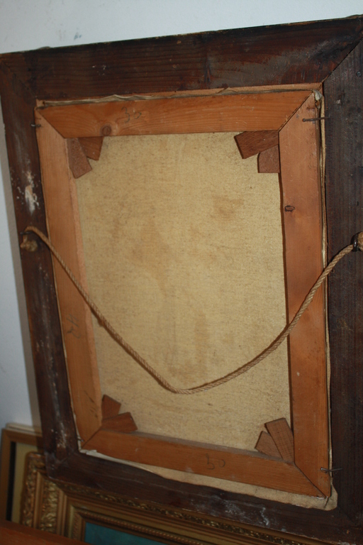 STRAATJE met PERSONEN van THOMAS van HECK schilder van de biesbosch kopen? Bied vanaf 1!