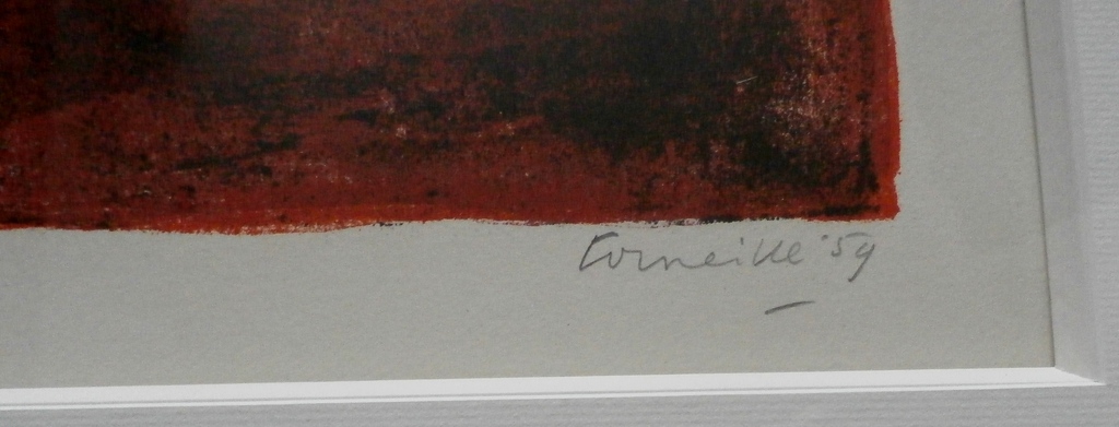 Corneille - ingelijste litho: Terre Africaine - 1959 kopen? Bied vanaf 550!