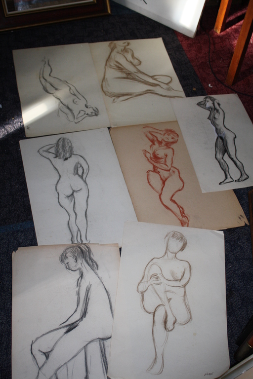 MAP TEKENINGEN NAAKTEN BORIS v WIJK kopen? Bied vanaf 1!