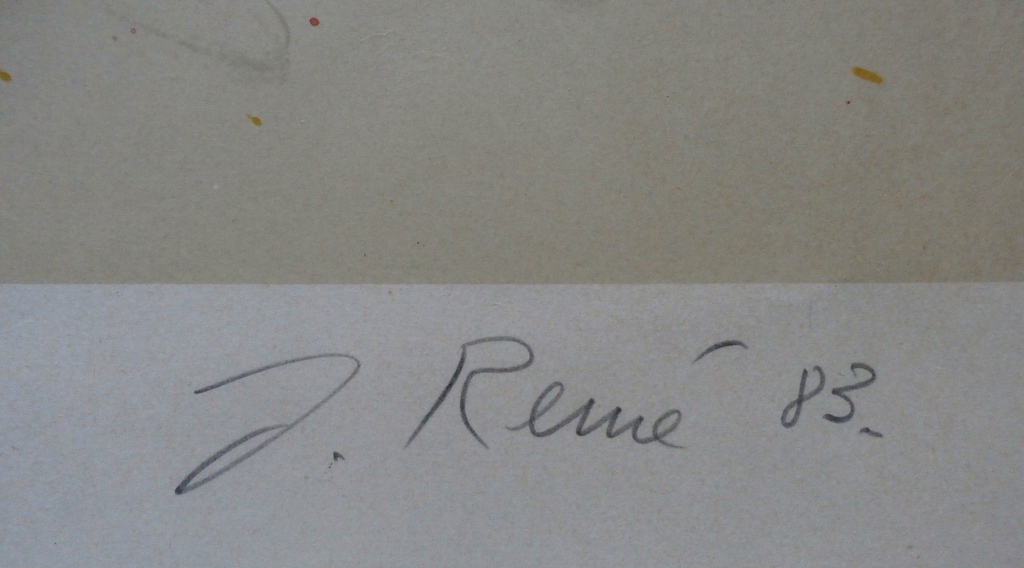 Jorg Reme - Zeefdruk - 1983 kopen? Bied vanaf 20!